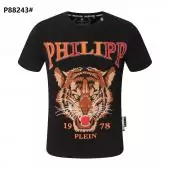 philipp plein t-shirt original 3d tiger plein black